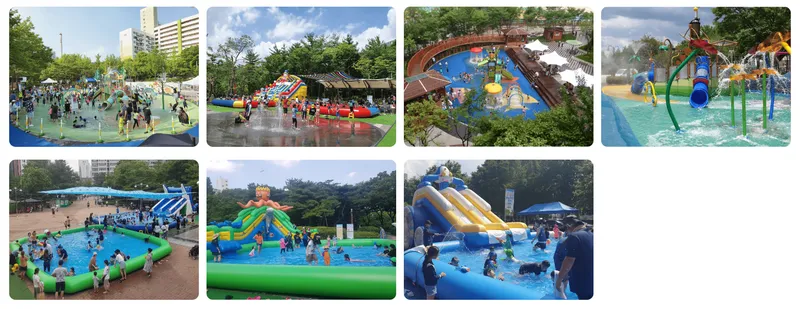 노원 공원 물놀이장