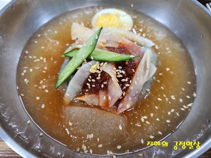 물 냉면