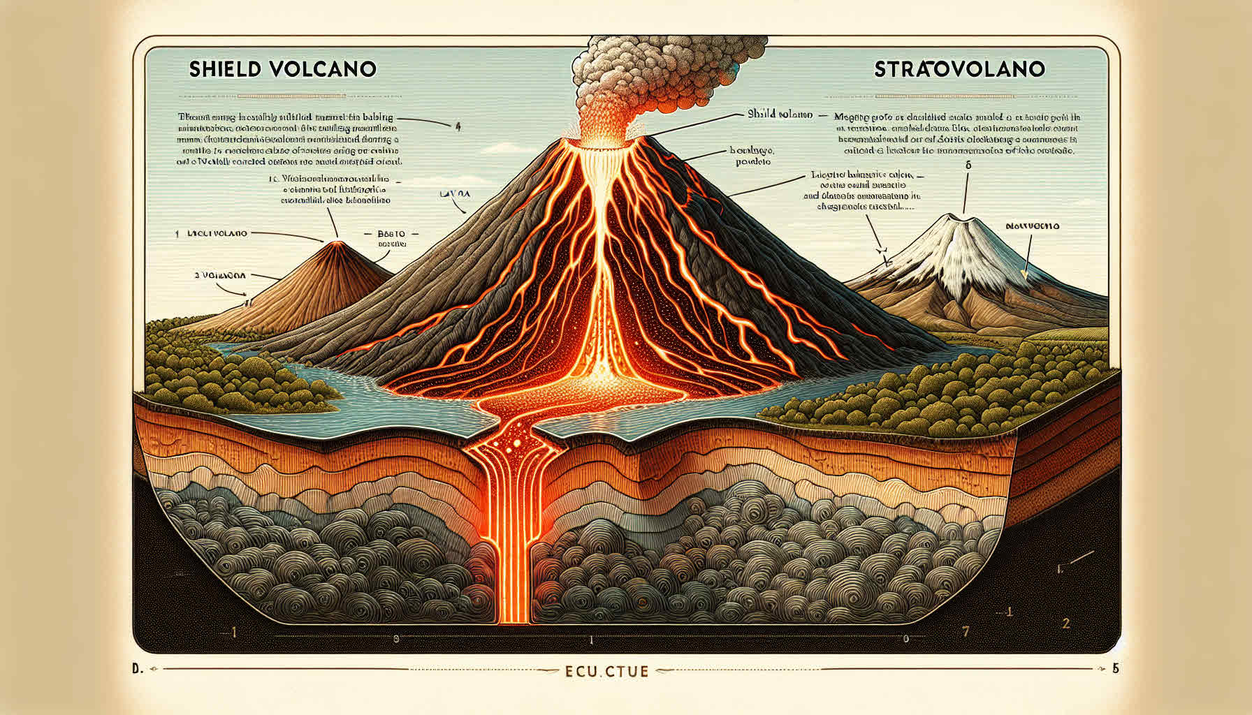 화산이 형성되는 과정