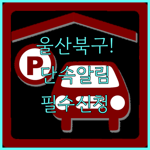 울산 북구 주정차 단속 알림 서비스 ..