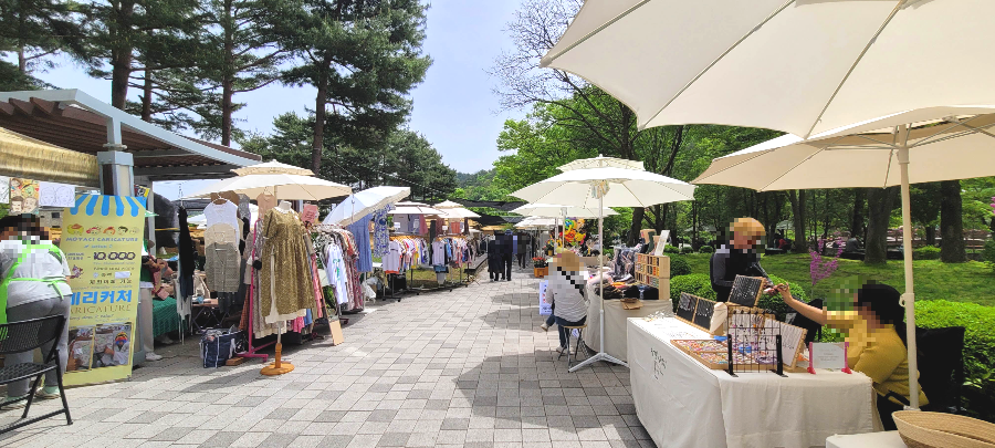 양평 산나물 축제 플리마켓