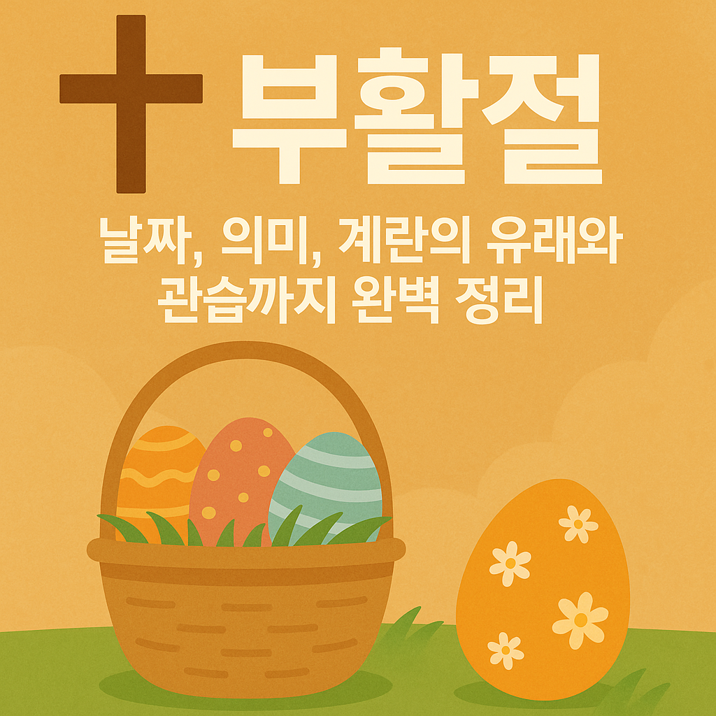 부활절 관습, 날짜, 의미, 계란의 유래까지 완벽 정리
