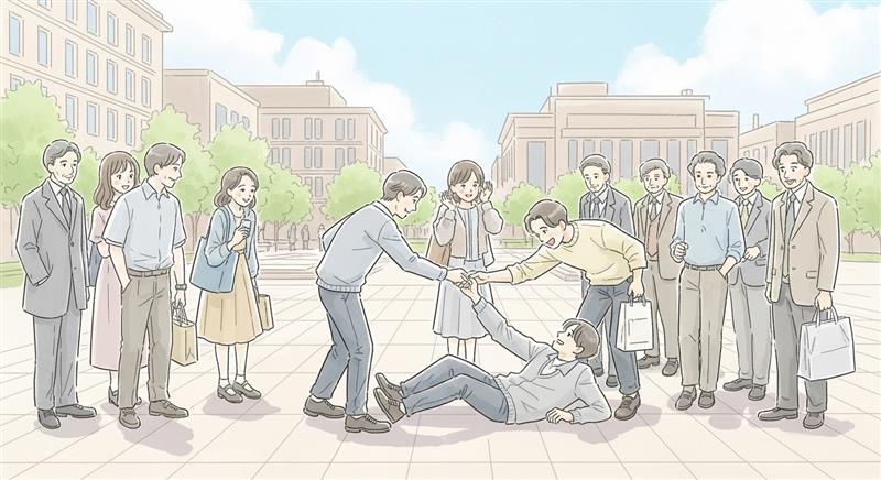 방관자 효과, 사람이 많을수록 위험에 처한 사람을 돕지 않는 이유