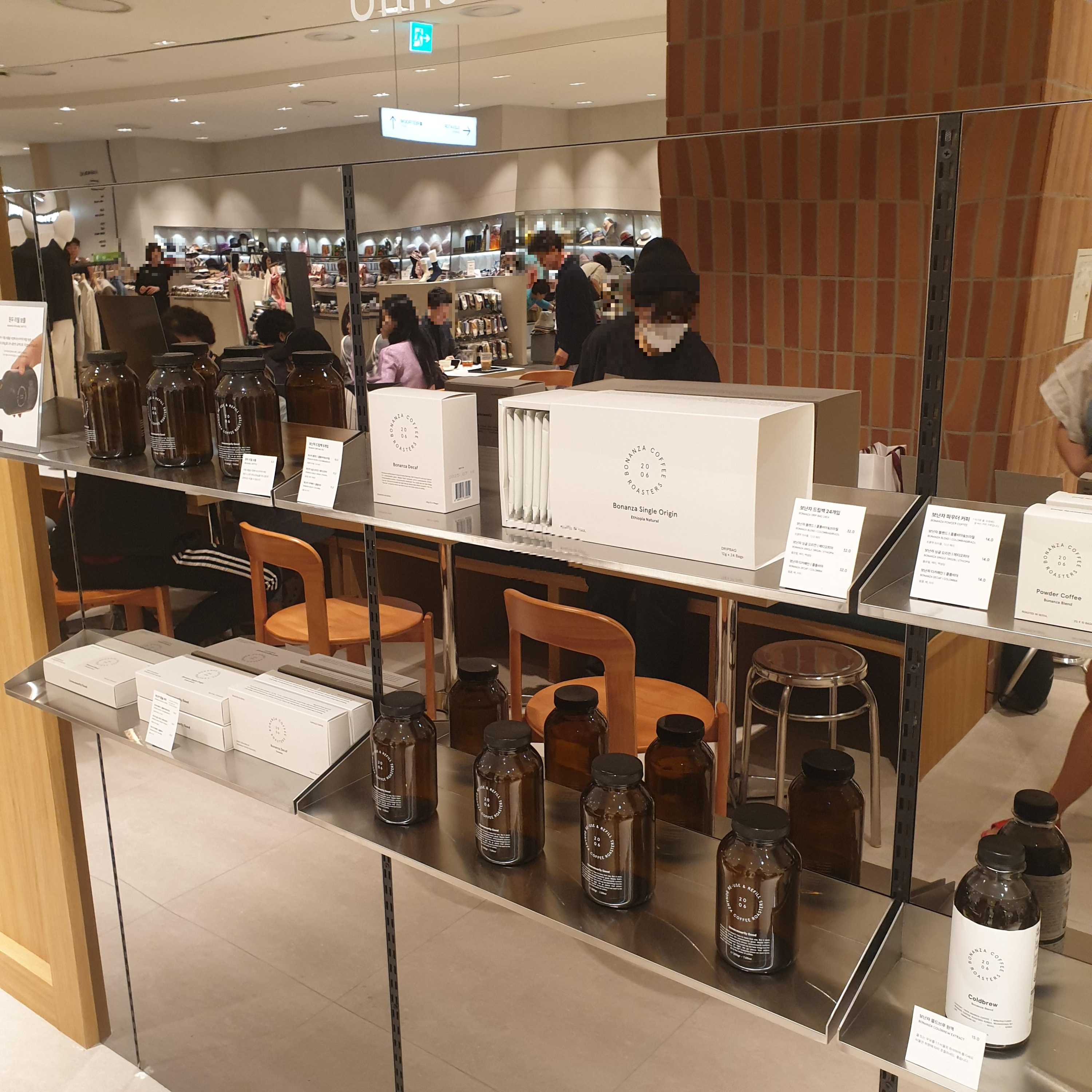 현대 백화점 목동점 보난자 커피 로스터스 (Bonanza Coffee Roasters)_드립백 및 캡슐