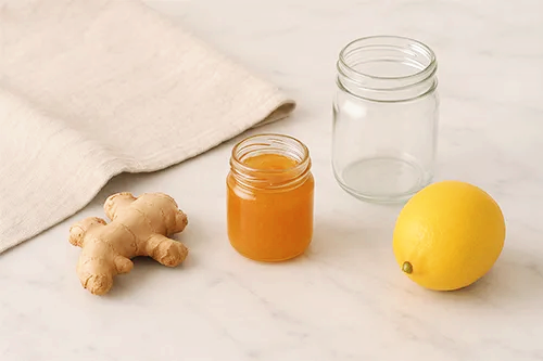 생강청 만들기 재료