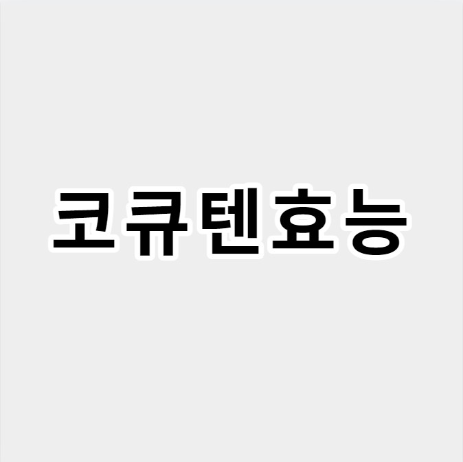 코큐텐효능