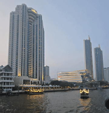 방콕 시내 야경