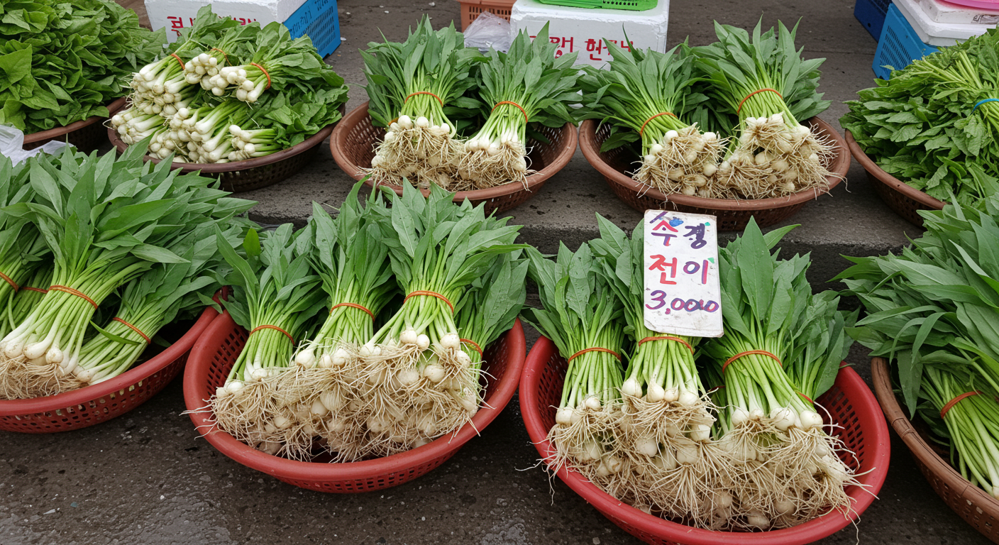 달래, 봄 입맛을 깨우는 매운맛의 철학-1