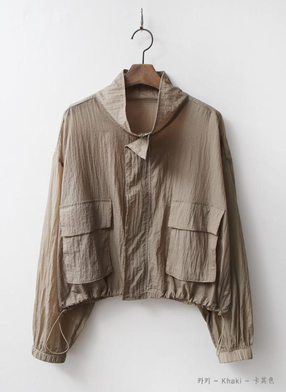 여성여름점퍼 초경량 바람막이 야상 바스락점퍼