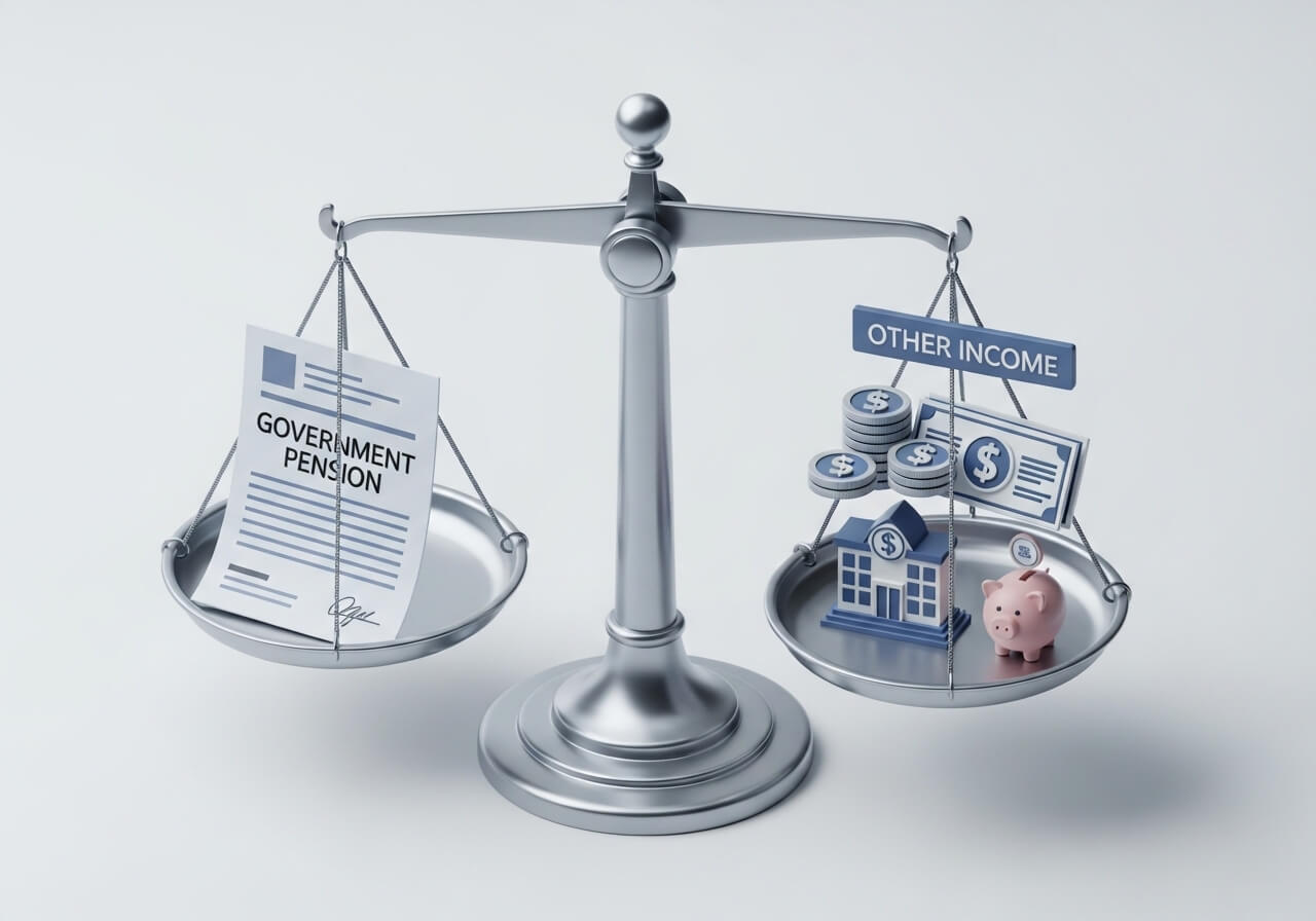 퇴직후 공무원연금수령감액사유