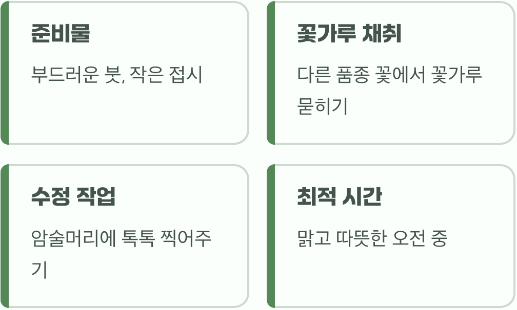 붓 하나로 시작하는 간단한 수정 작업