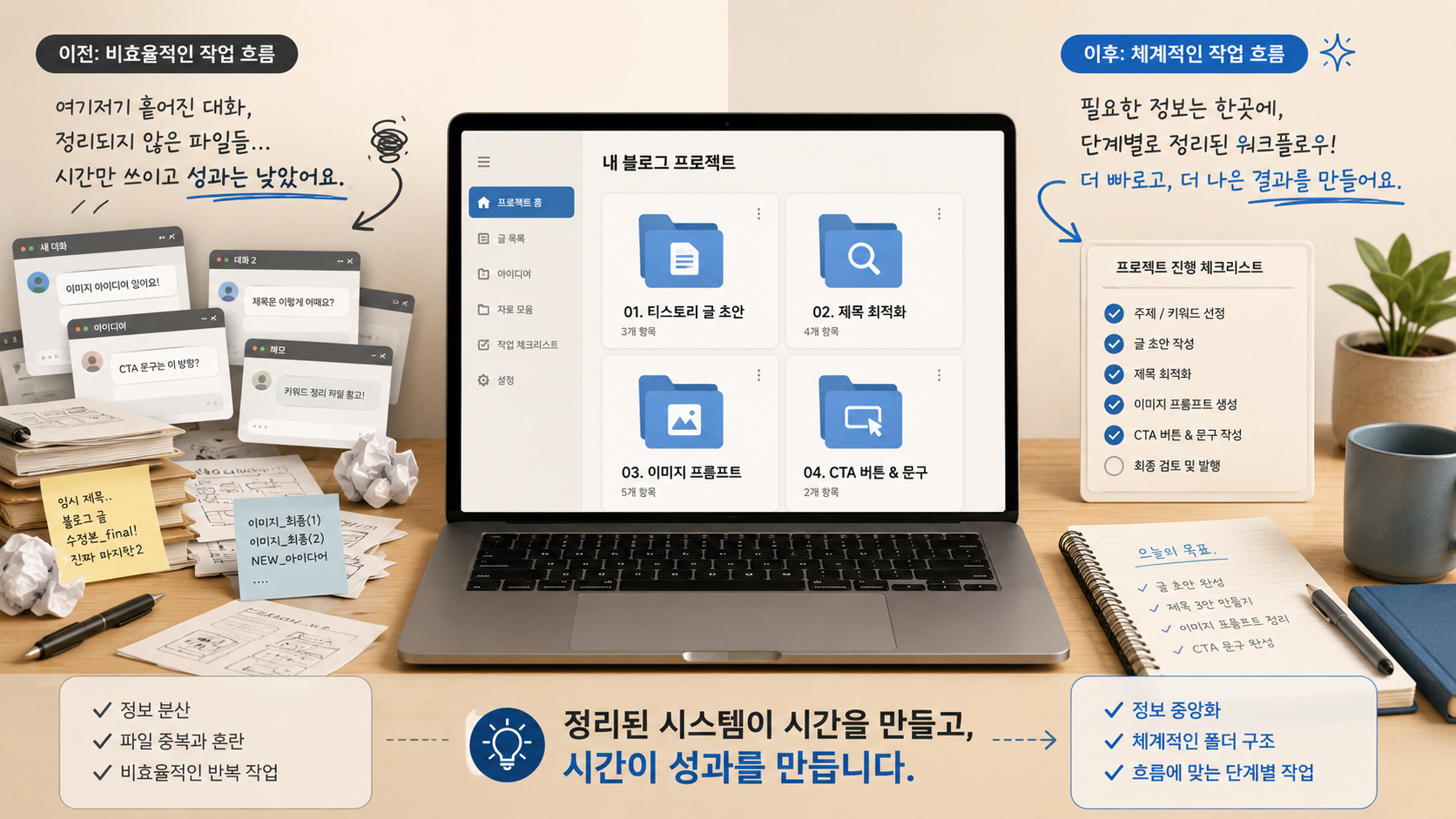 블로그 작업에 써보니 막힌 부분