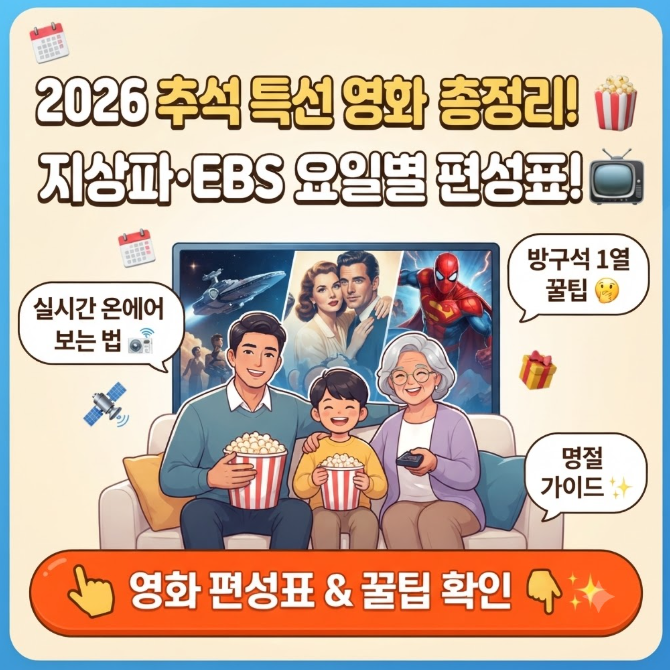추석특선영화