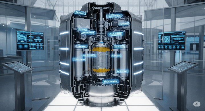 소형모듈원전(SMR) 모델 이미지