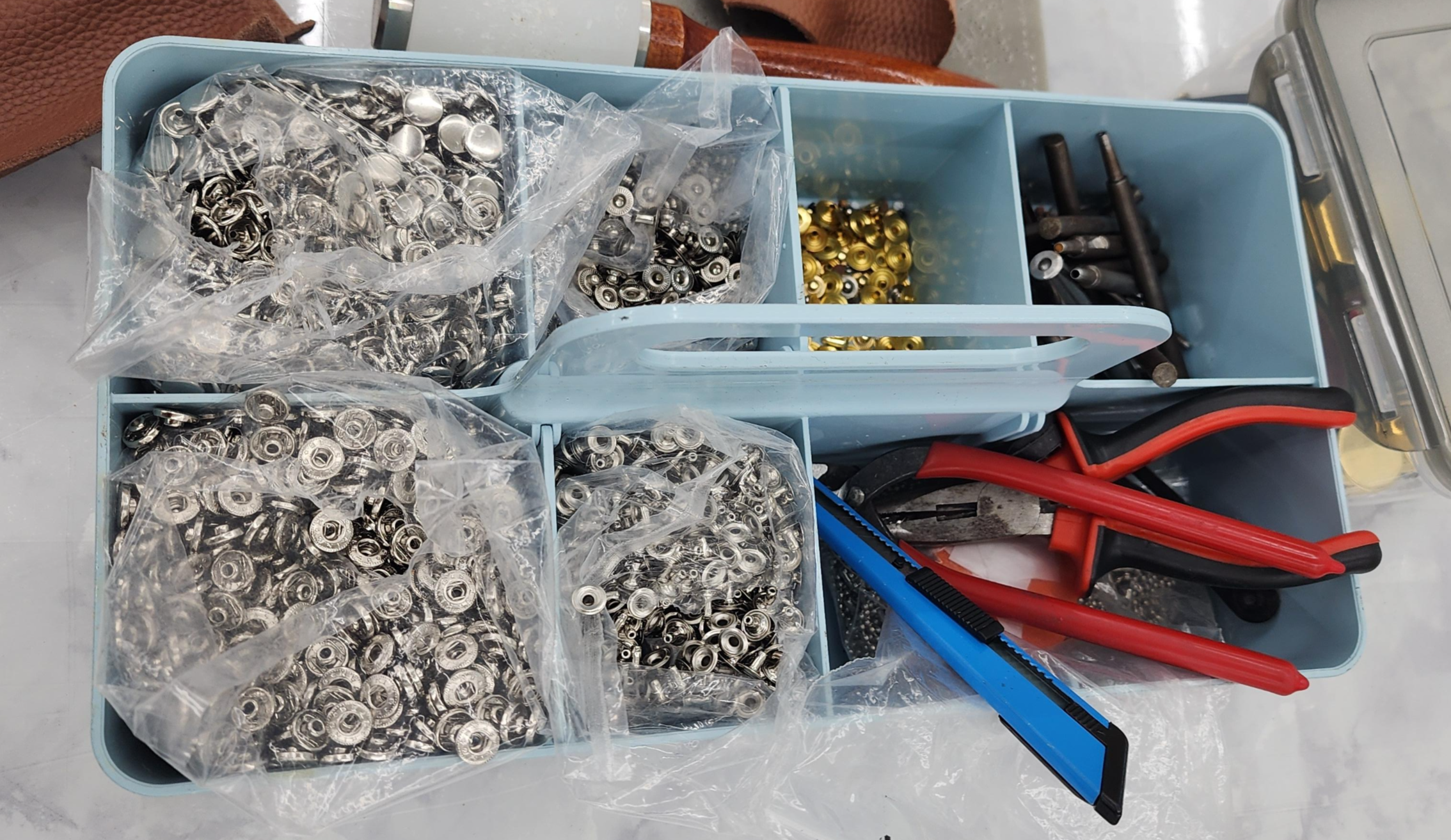 남부메이커센터 가죽카드지갑 준비물