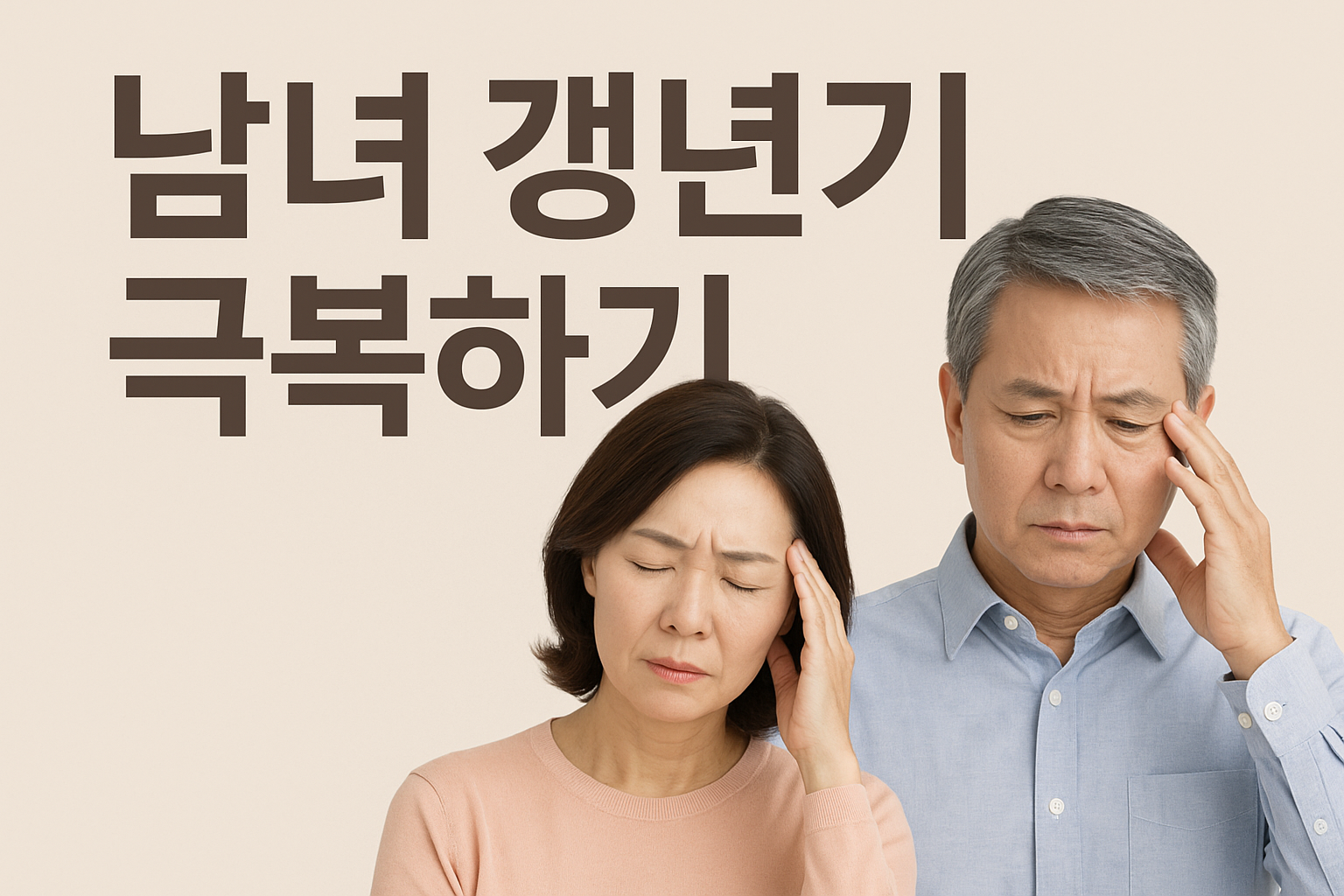 갱년기 여성의 운동법