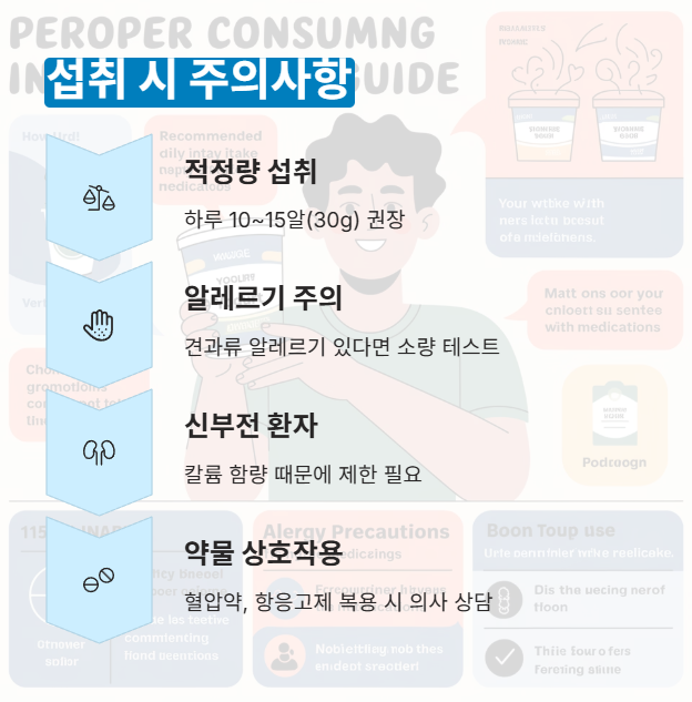 섭취시 주의사항