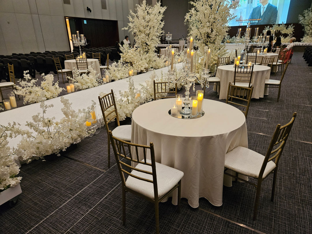 삼성전자 서초사옥 웨딩 분위기