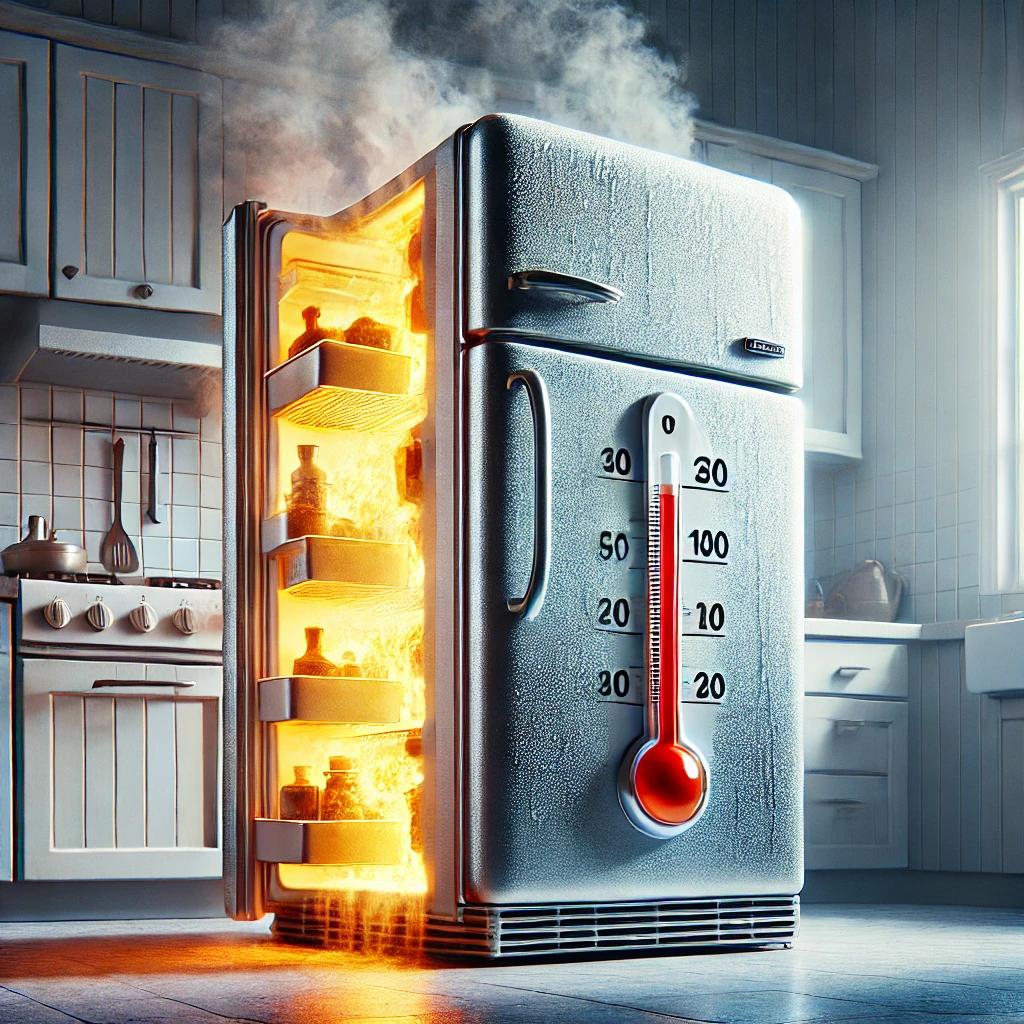 냉장고가 뜨거운이유