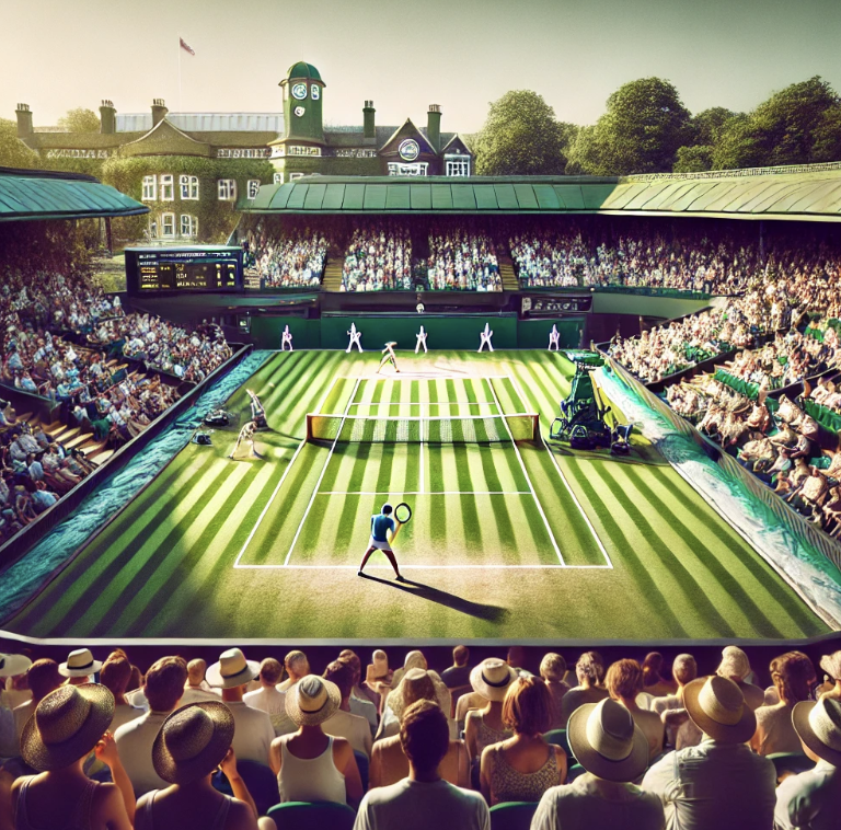 윔블던 경기장 사진