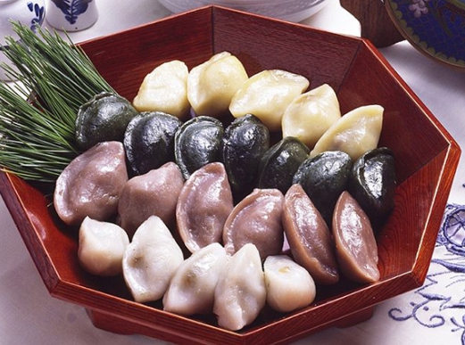 한국의 떡 종류 송편