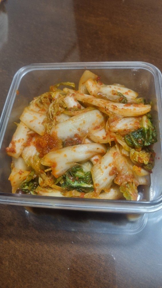절임배추는 즉시 냉장보관하기 