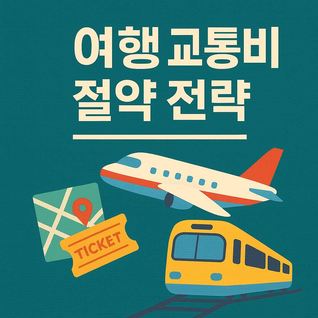여행 교통비 절약 전략