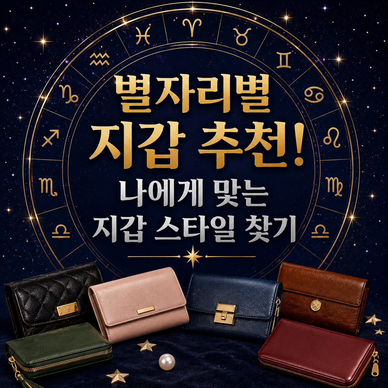 별자리별 지갑 추천