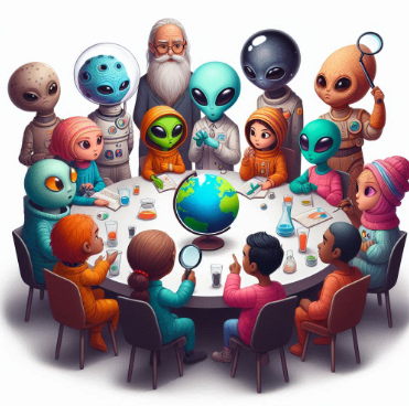 우주의 다양한 지적 생명체