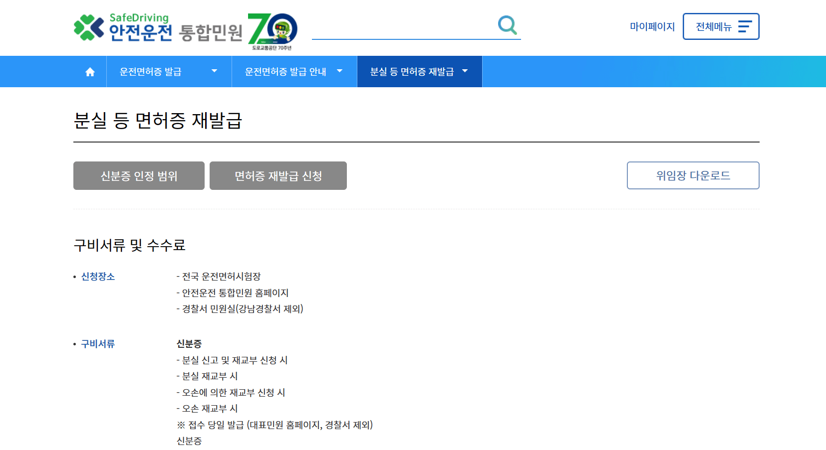 운전면허증 분실신고 하는곳, 재발급 방법과 비용