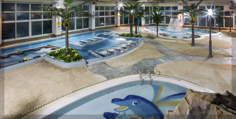 덕구 온천 리조트