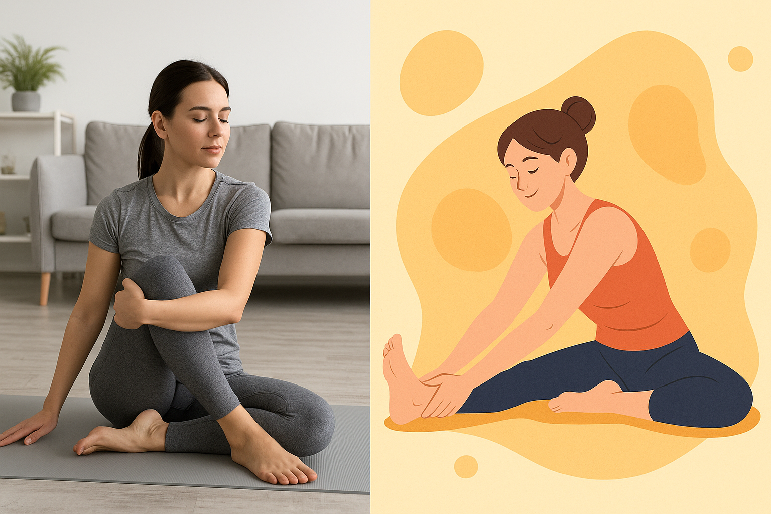 약보다 빠르게! 변비 탈출 스트레칭 루틴