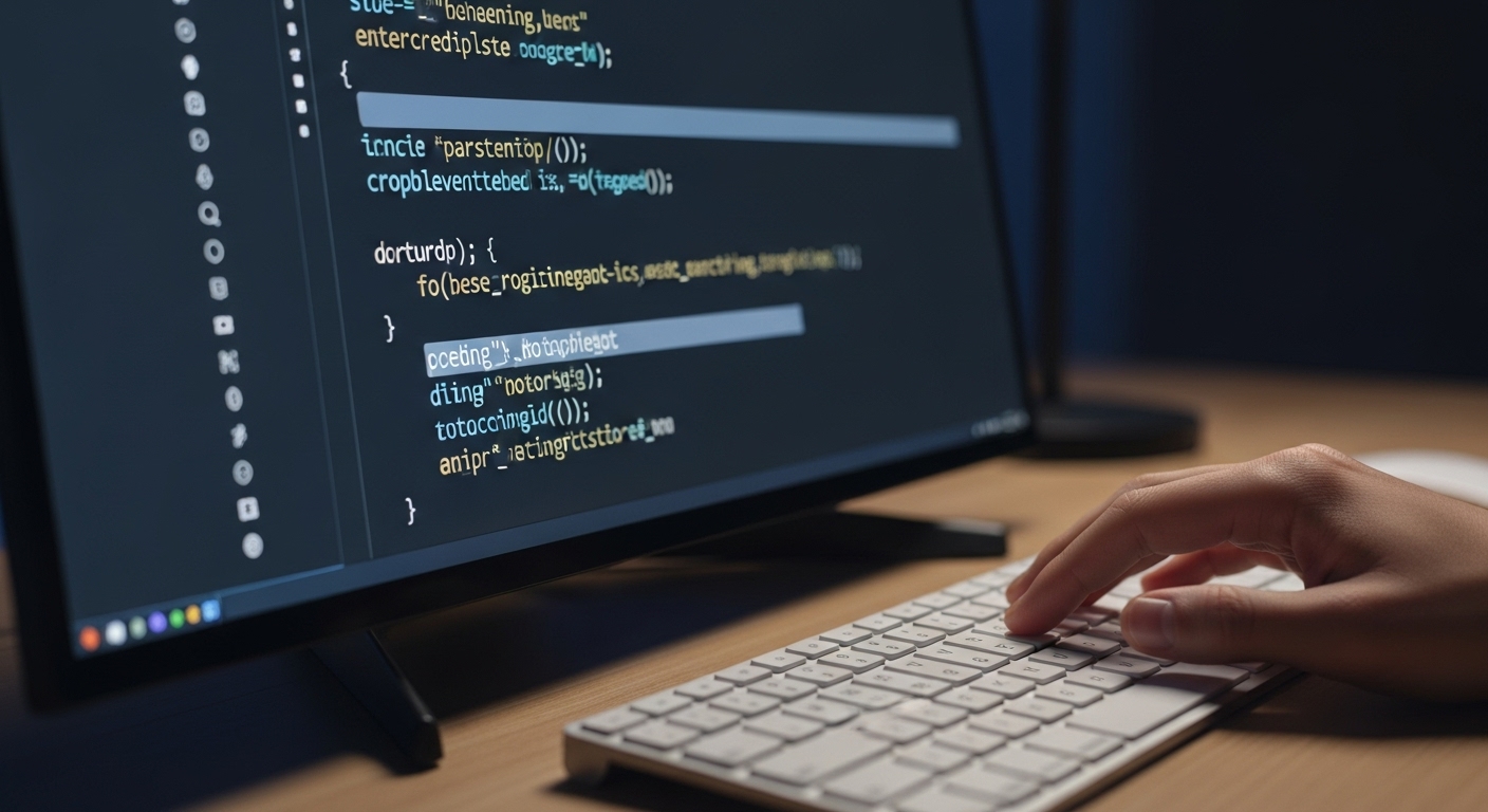 깃허브 코파일럿이 실시간으로 코드를 자동 완성하는 컴퓨터 화면