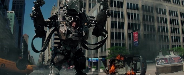 기계로된 라이노의 모습