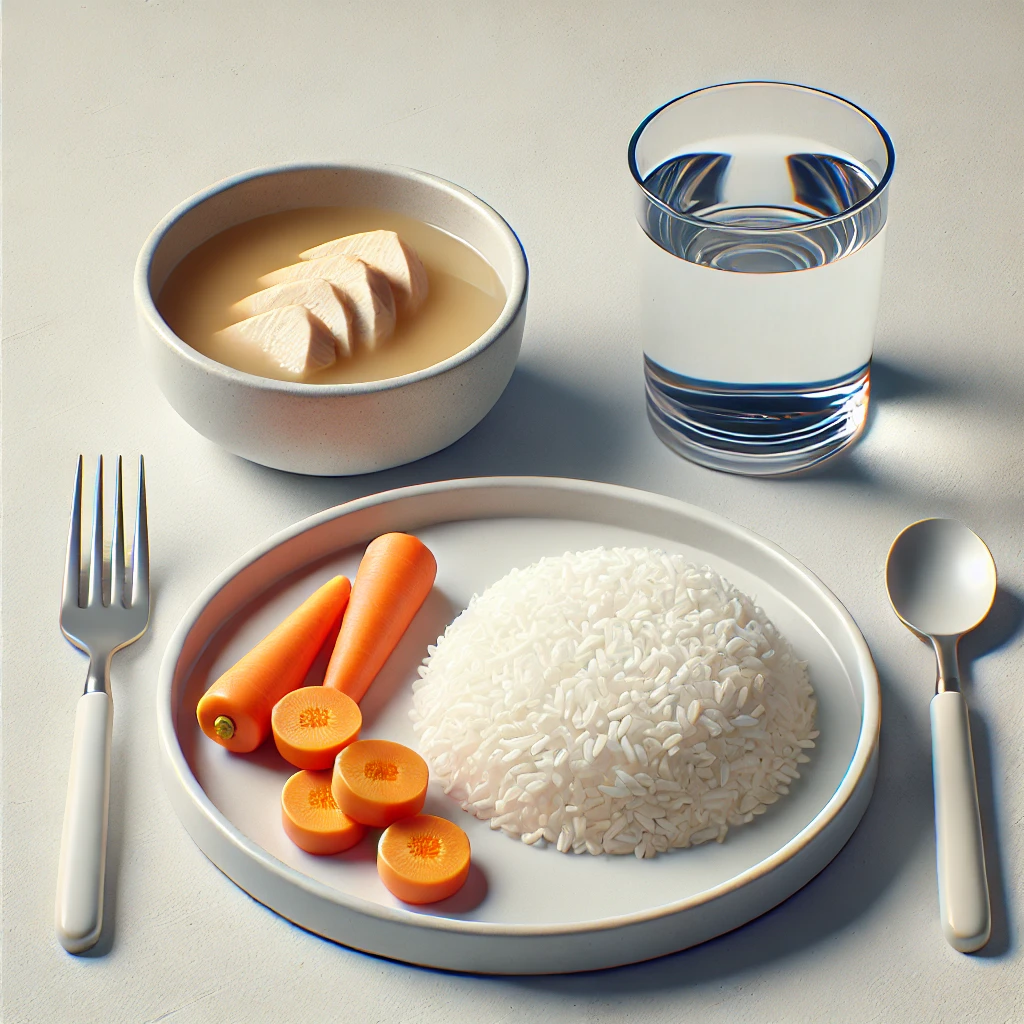 장염에 걸렸을 때 먹을 수 있는 음식들