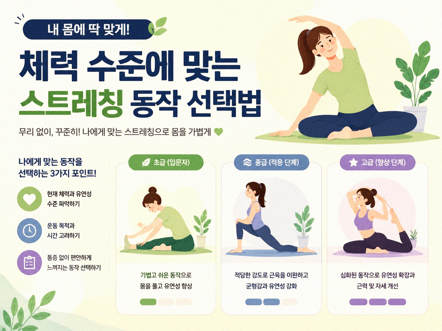 운동 전 스트레칭, 제대로 하고 있나요?