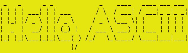 ASCII 아트 배경 색상 변경