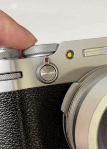 X100V OVF&amp;#44;EVF 변경 버튼