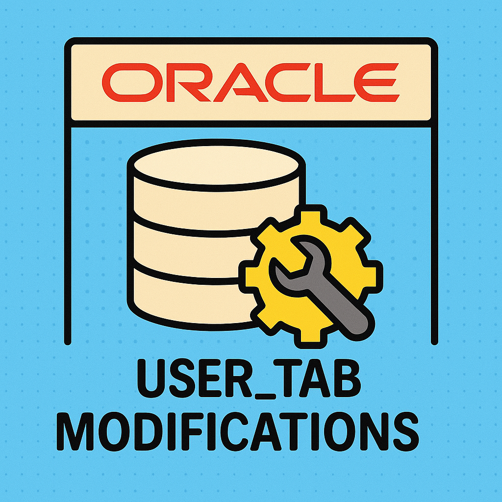 USER_TAB_MODIFICATIONS 뷰로 통계 갱신 타이밍 완벽 제어하기