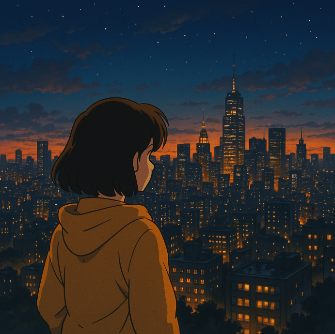 지브리 스타일 프사