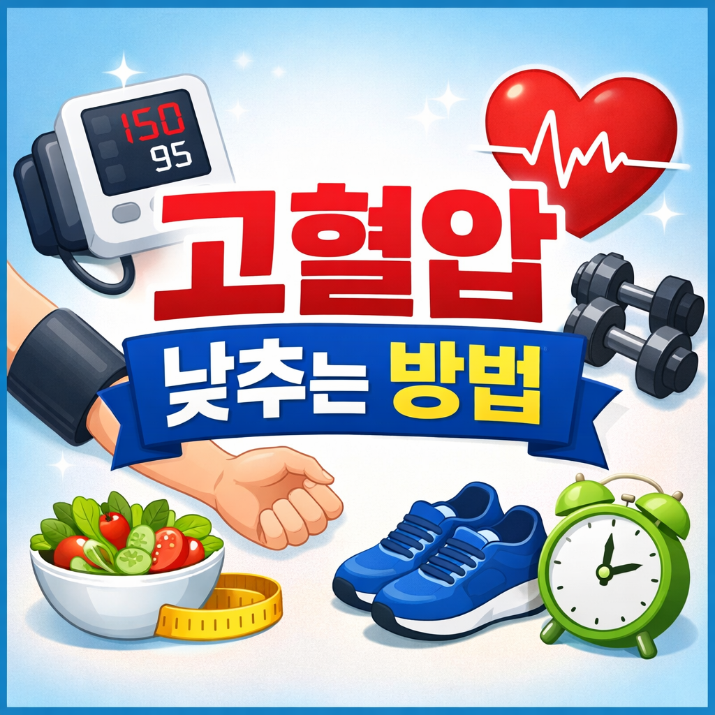 고혈압 낮추는 방법