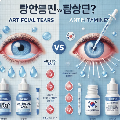 인공눈물vs항히스타민제, 결막염에 더 좋은 건? 관련 사진