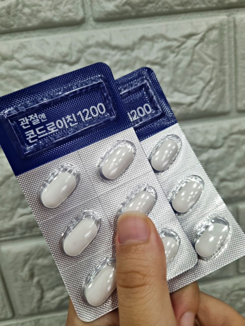 콘드로이친 1200mg 가격 효능 (내돈내산 후기)