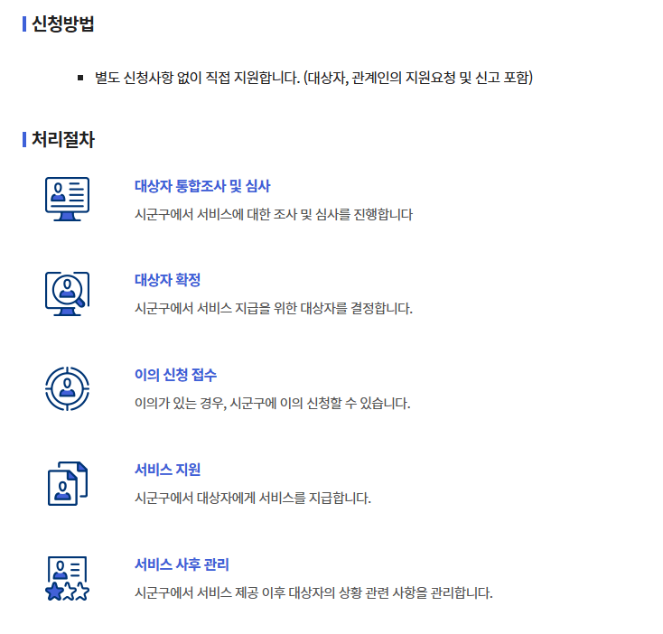 긴급복지생계지원금 신청방법