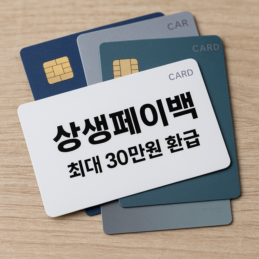 최대 30만원 환급! &amp;#39;상생페이백&amp;#39; 지금 바로 신청하세요
