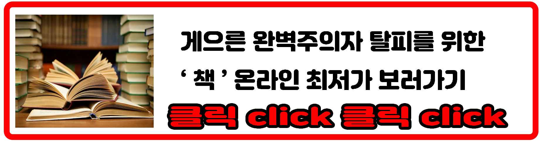 게으른 완벽주의자 책