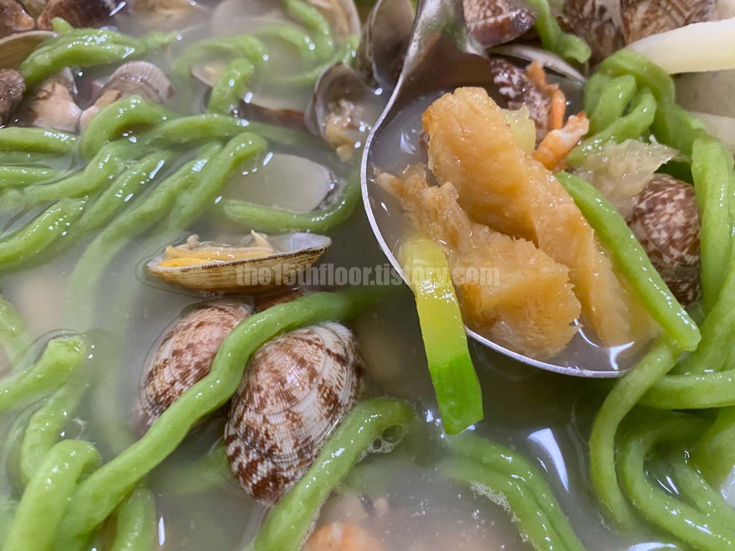 경북 경주 '기와집해물칼국수' (주문한 메뉴)