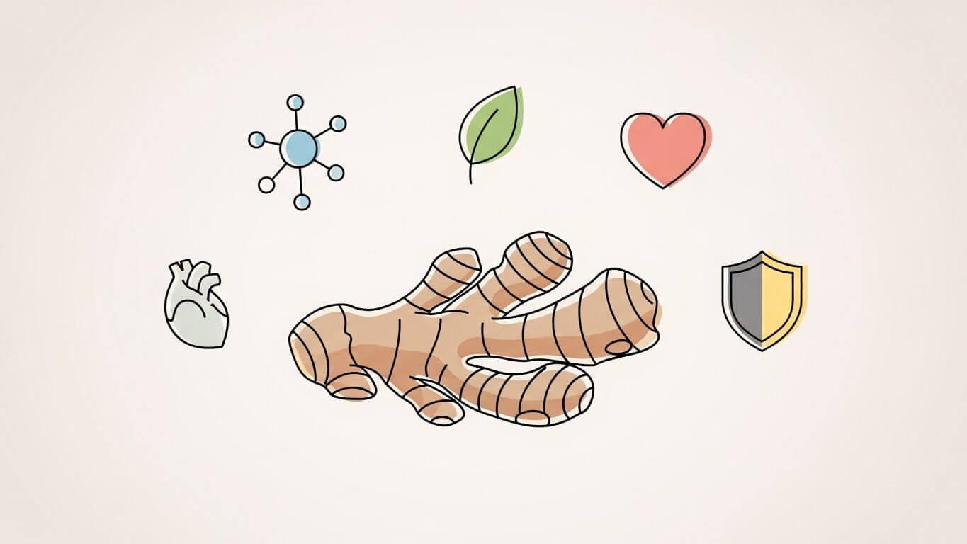 생강 성분 정리 (진저롤, 쇼가올, 효능)