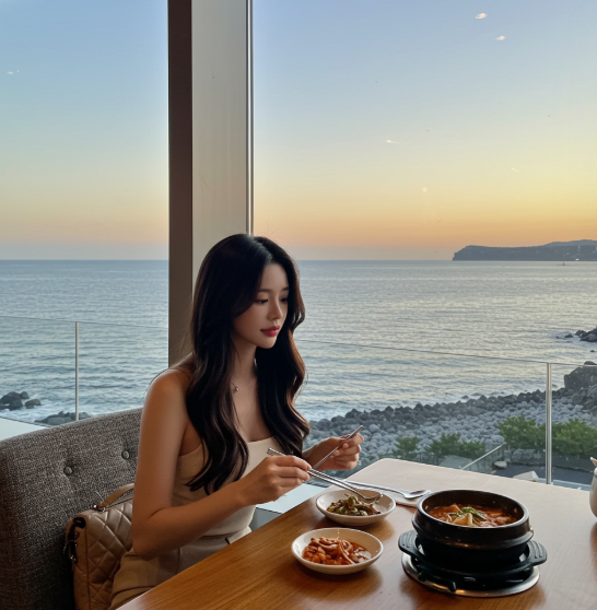 애월읍 감성 가득한 바다뷰 해물탕