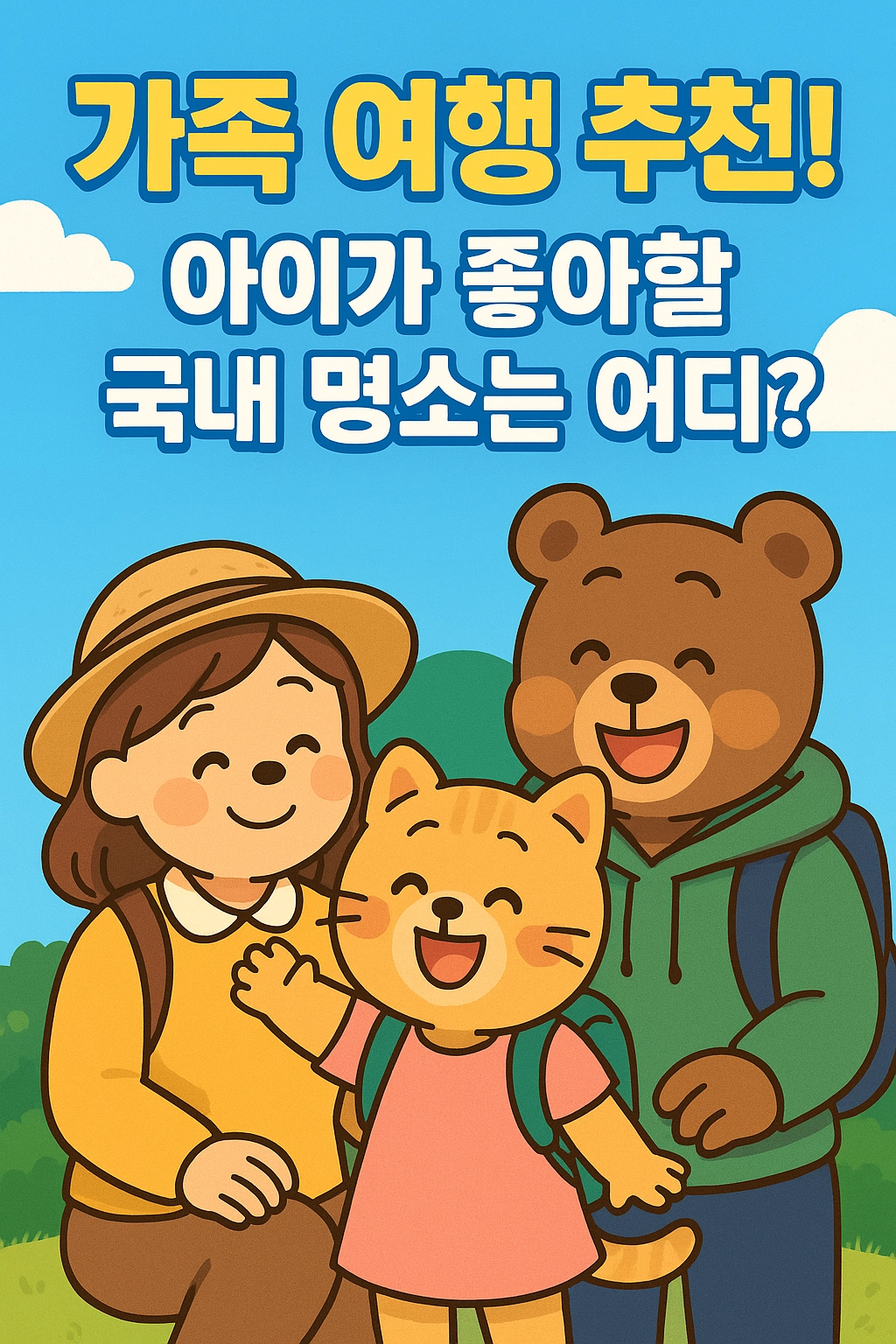 가족 여행 추천! 아이가 좋아할 국내 명소는 어디